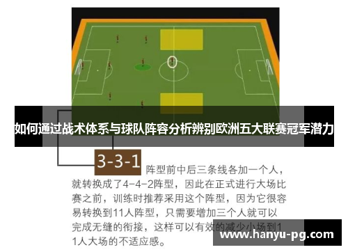 如何通过战术体系与球队阵容分析辨别欧洲五大联赛冠军潜力